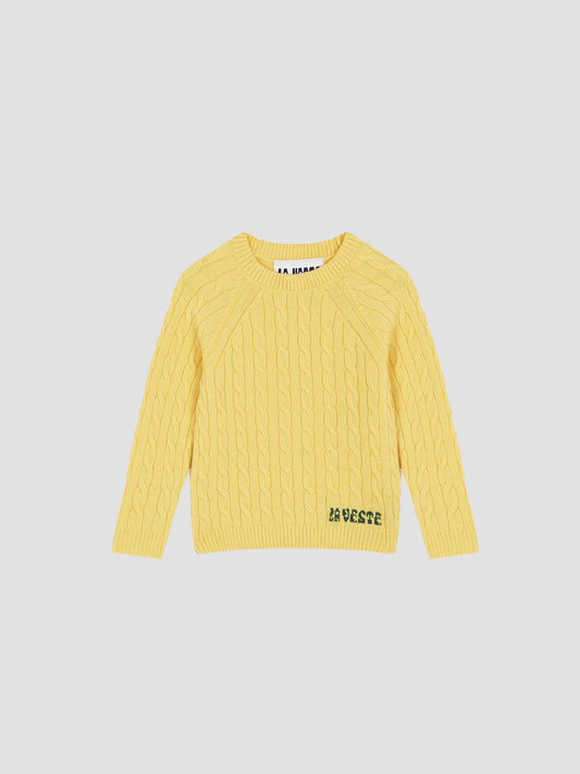 Twist Mini Jumper Yellow