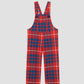 Mini Jumpsuit Tartan Red