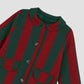 Mini Miranda Coat Striped Green