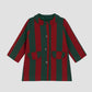 Mini Miranda Coat Striped Green