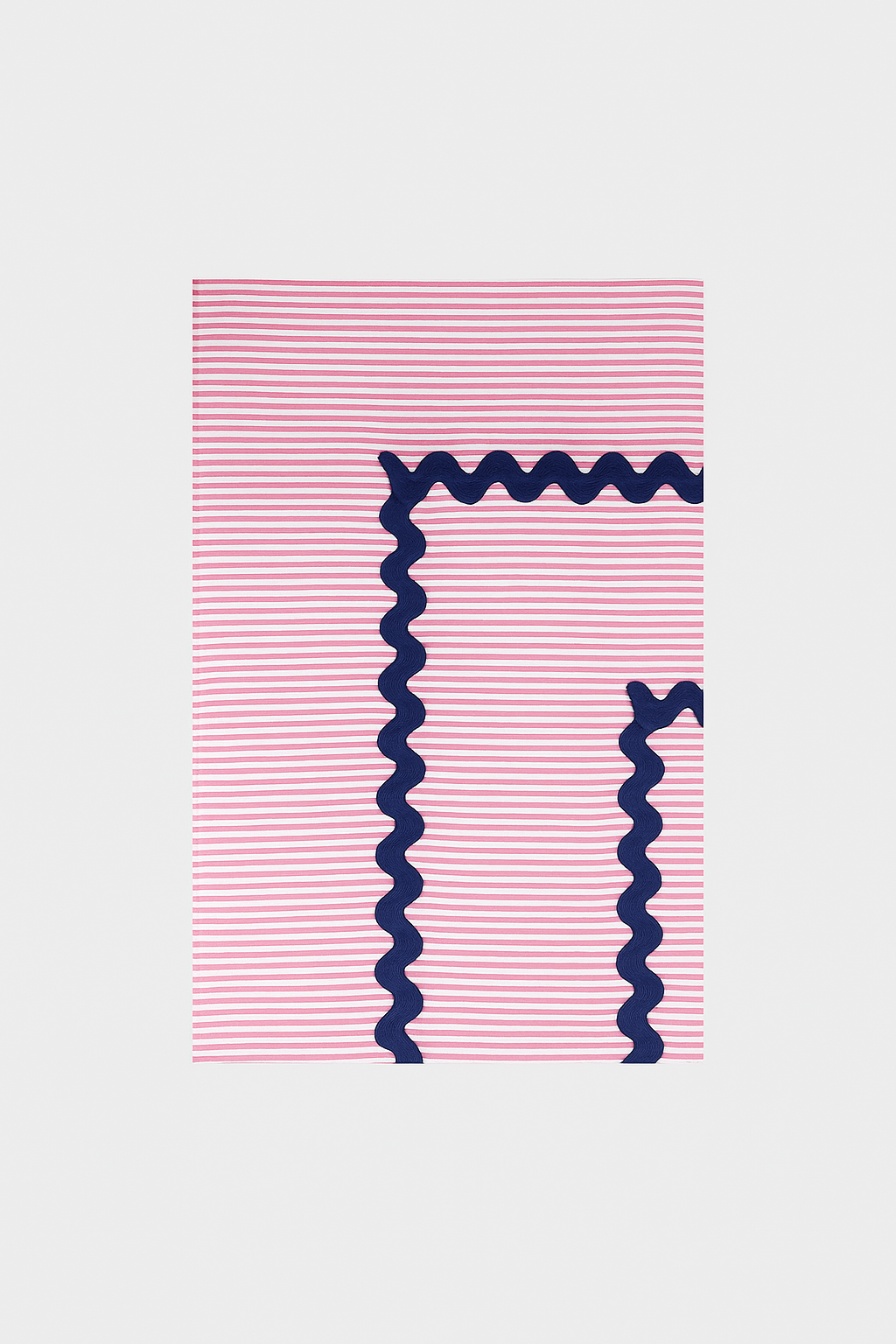 Tablecloth Vertical Striped Pink