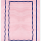 Tablecloth Vertical Striped Pink