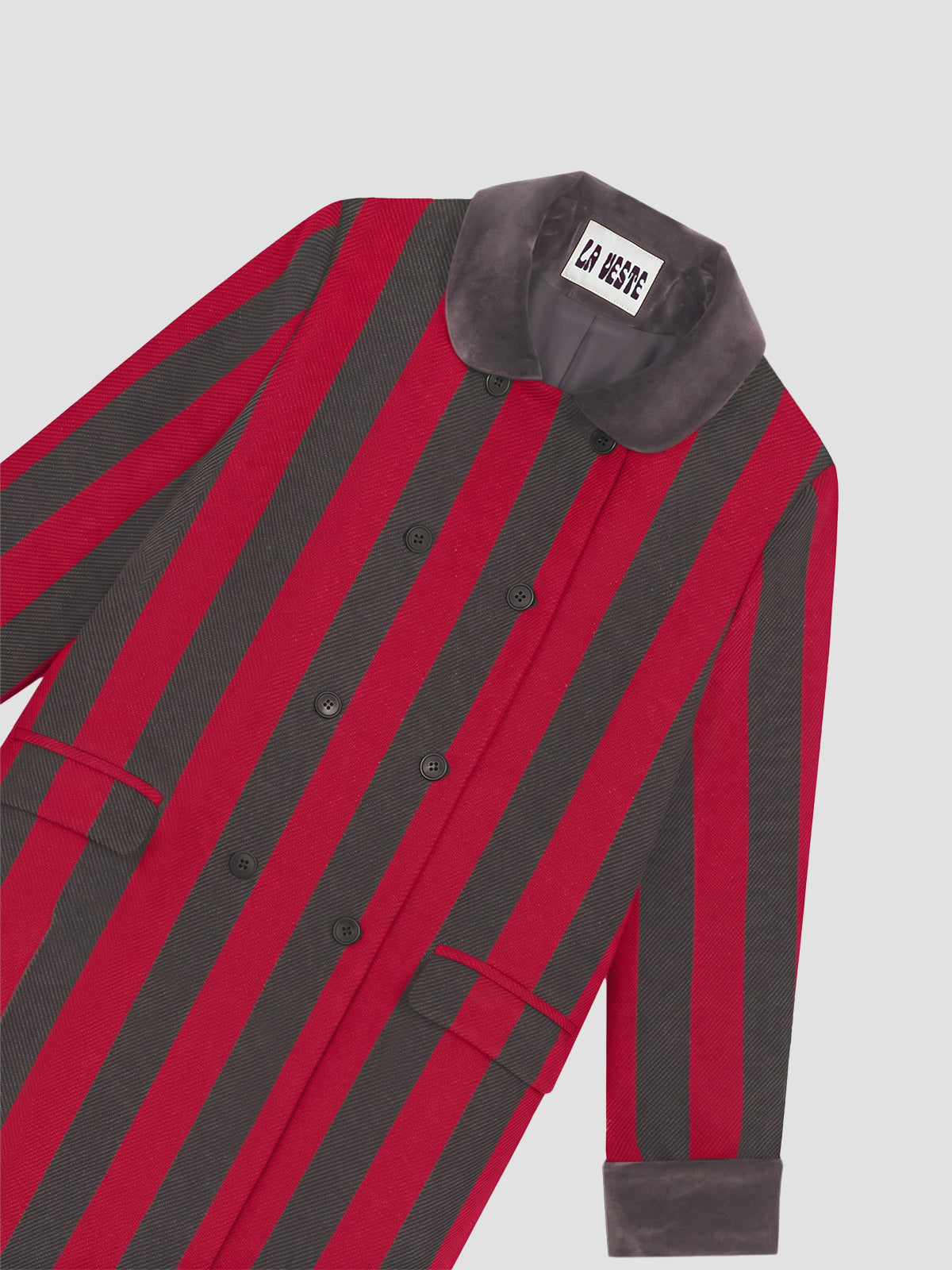 Miranda Coat Striped 04