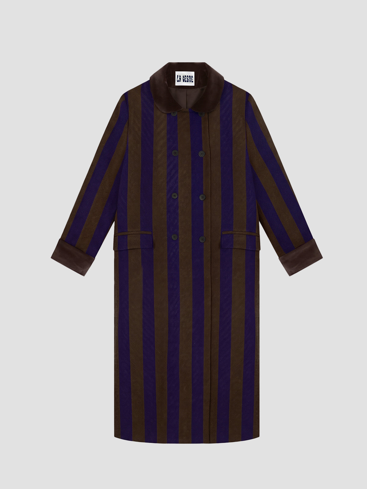 Miranda Coat Striped 05