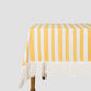 Fringed Parasol Tablecloth Yellow