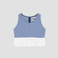 Macarella Top Check Blue