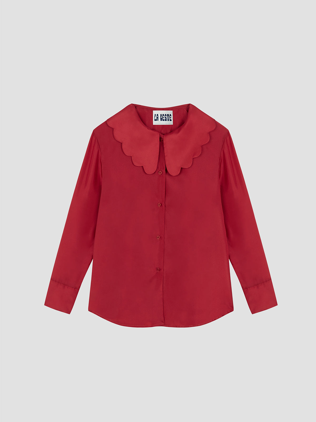 Margarita Shirt Silk Red