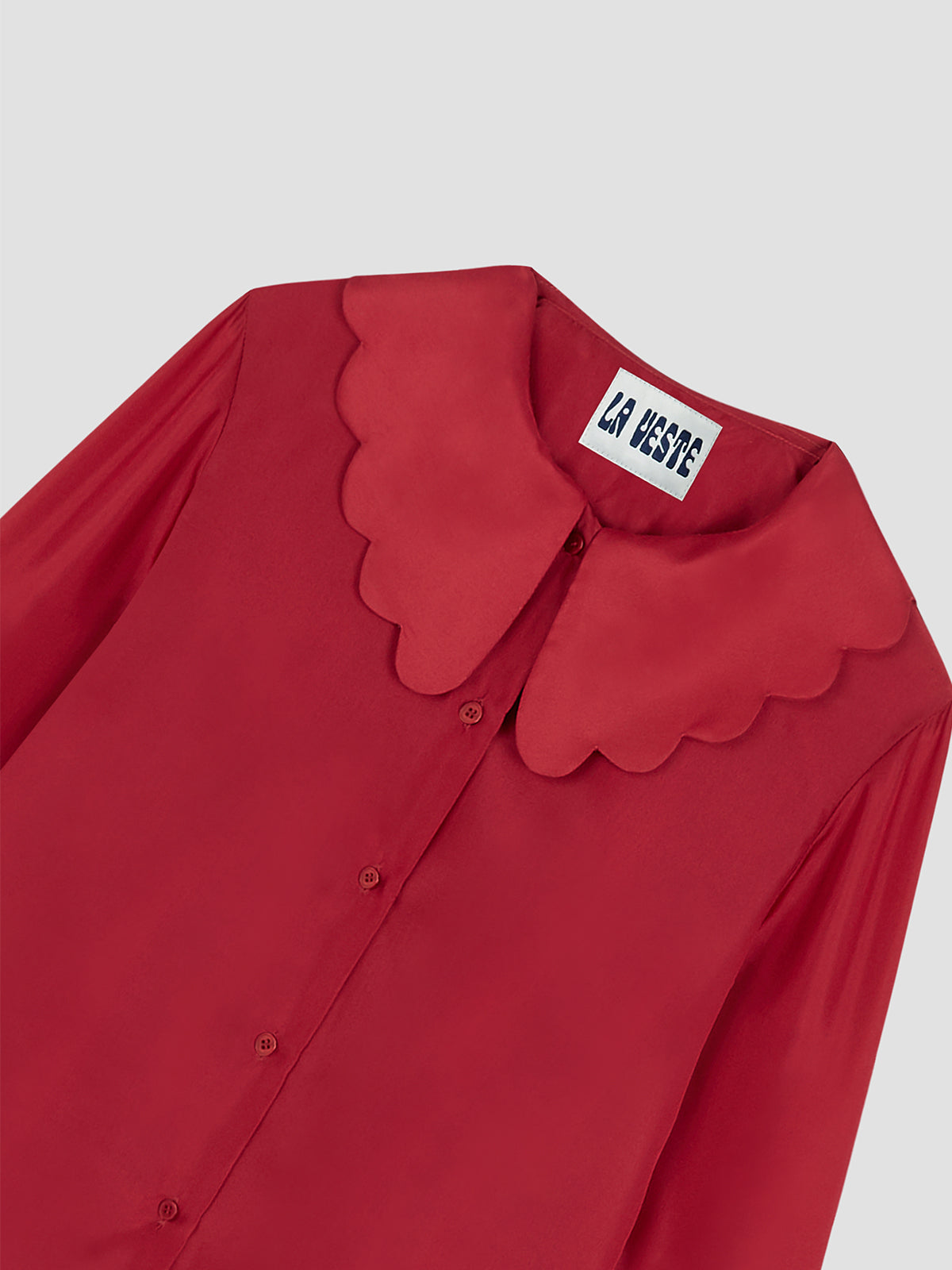 Margarita Shirt Silk Red