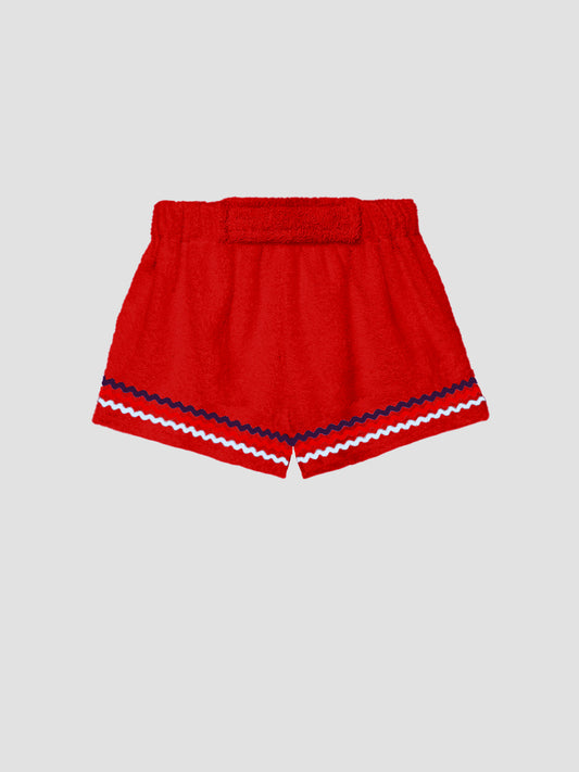 Salitre Red Shorts