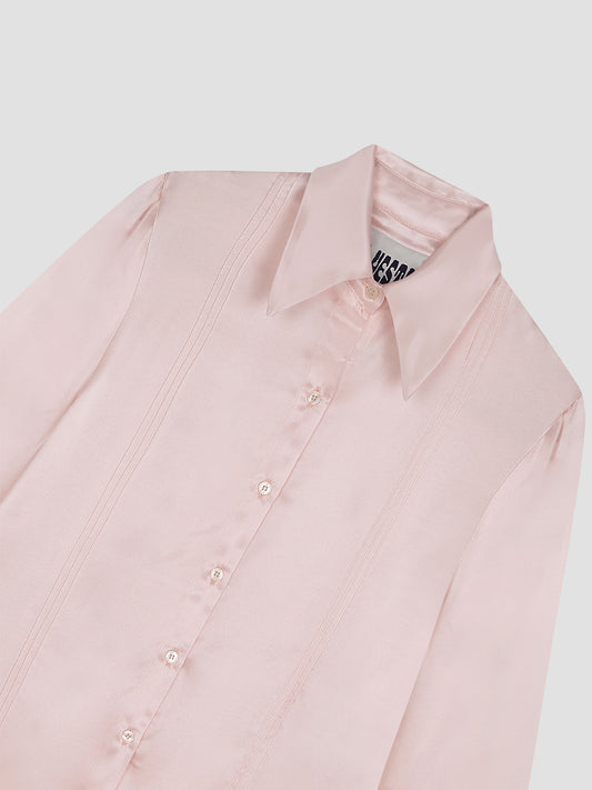 Gina Silk Shirt Pink