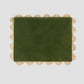 Velvet Placemat Green