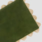 Velvet Placemat Green