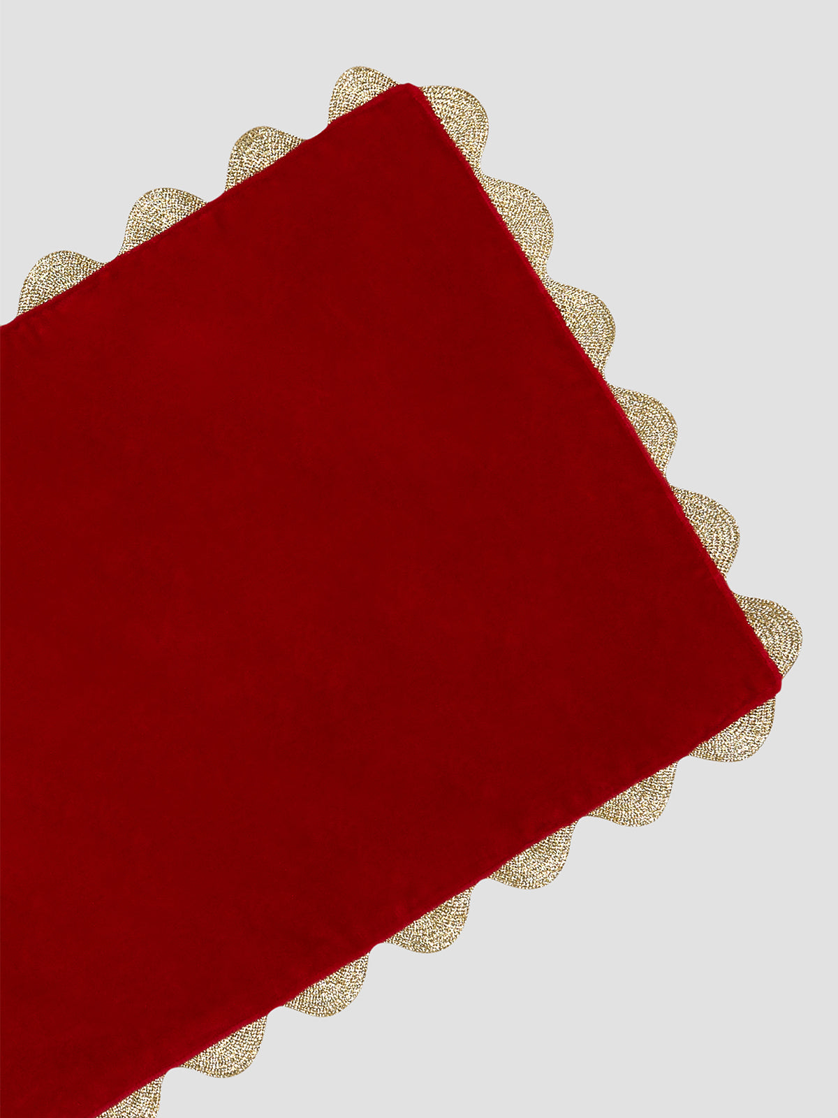 Velvet Placemat Red