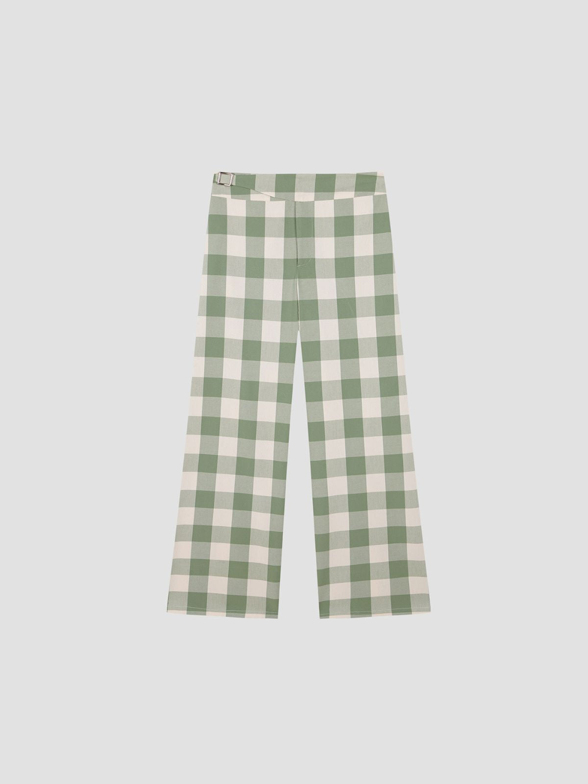 Green Check Pants