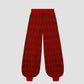 Arlequín Knit Pants Red
