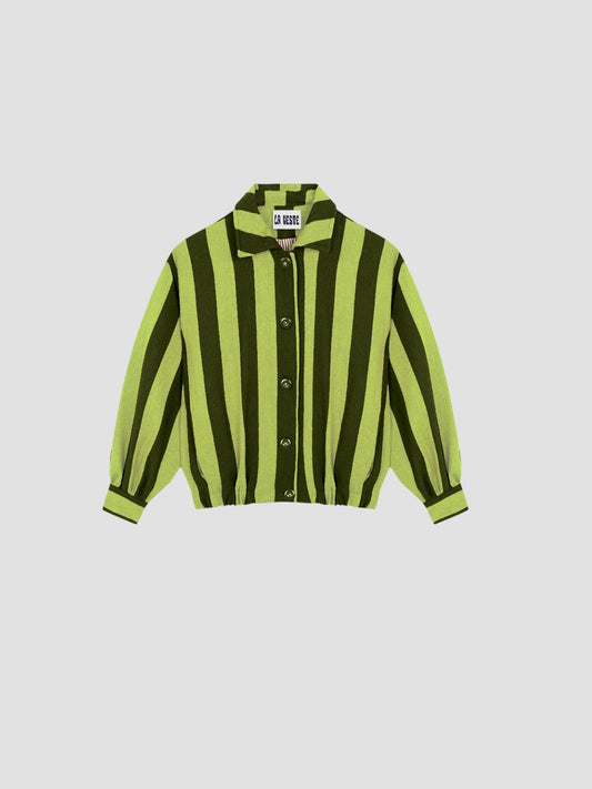 Bomber Striped Wool 08