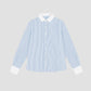 Shelby Shirt Striped Celeste