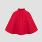 D' Artagnan Wool Cape Red