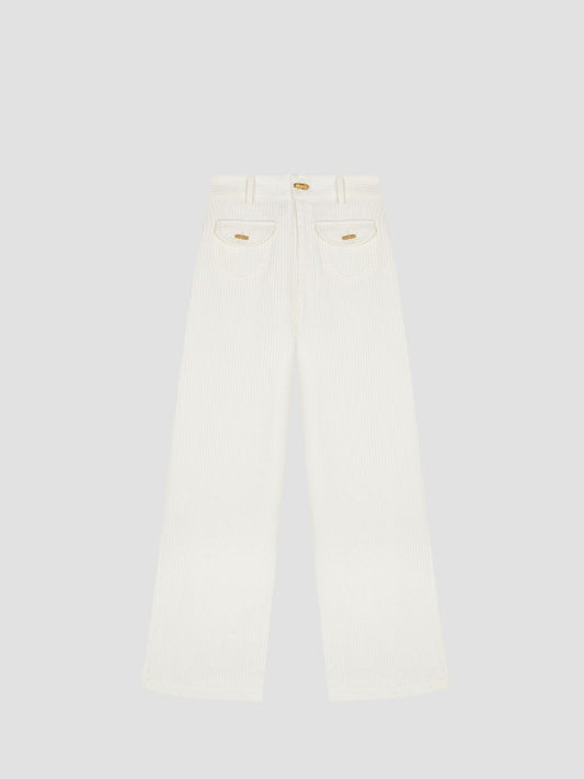 Clovis Pants White