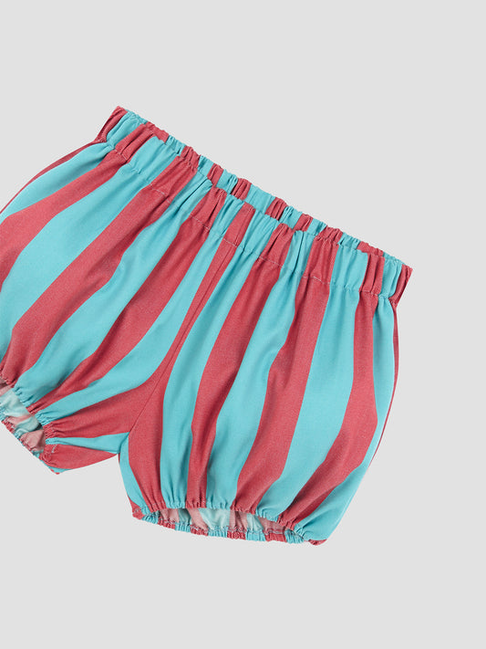 Bombacho Striped Shorts 01