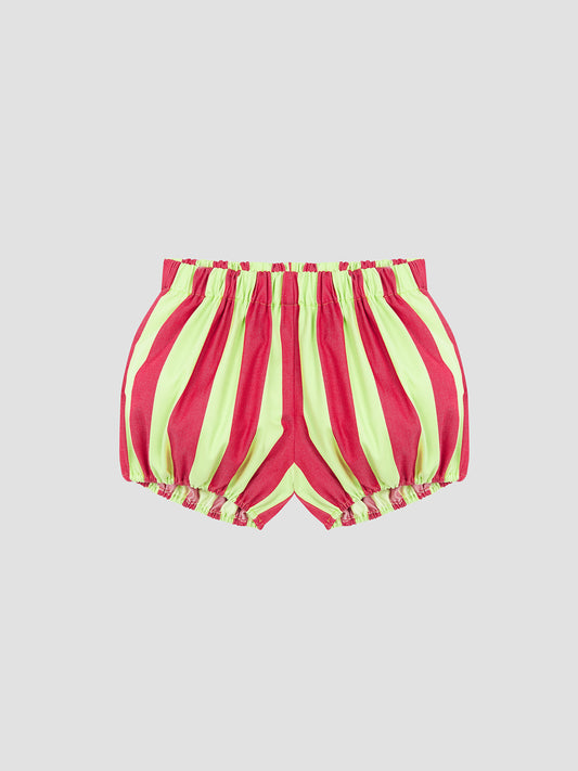 Bombacho Striped Shorts 05