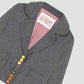 canica blazer grey with colored buttons