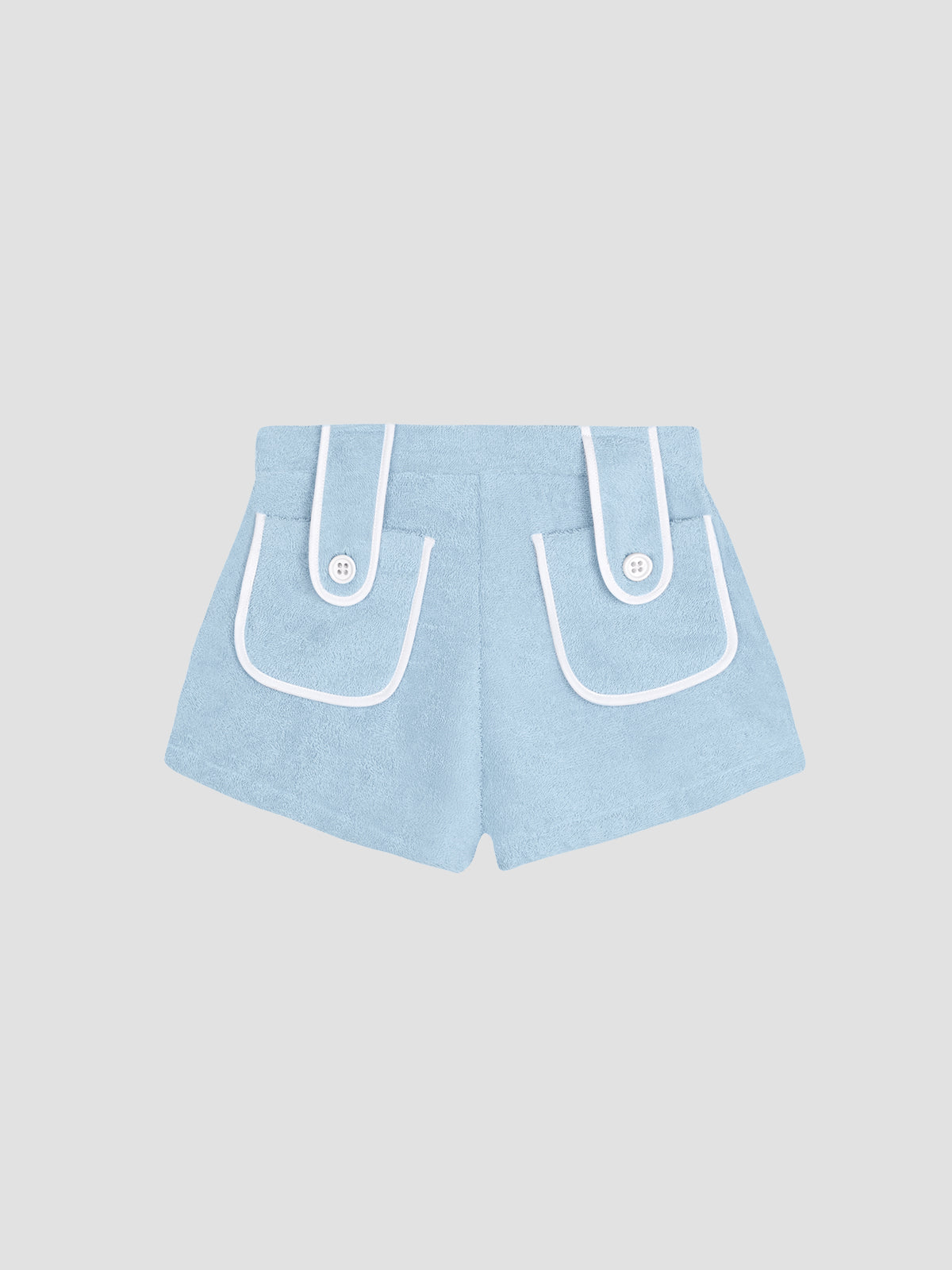 Carambola Towel Shorts Celeste