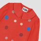 Confeti Shirt Linen Red