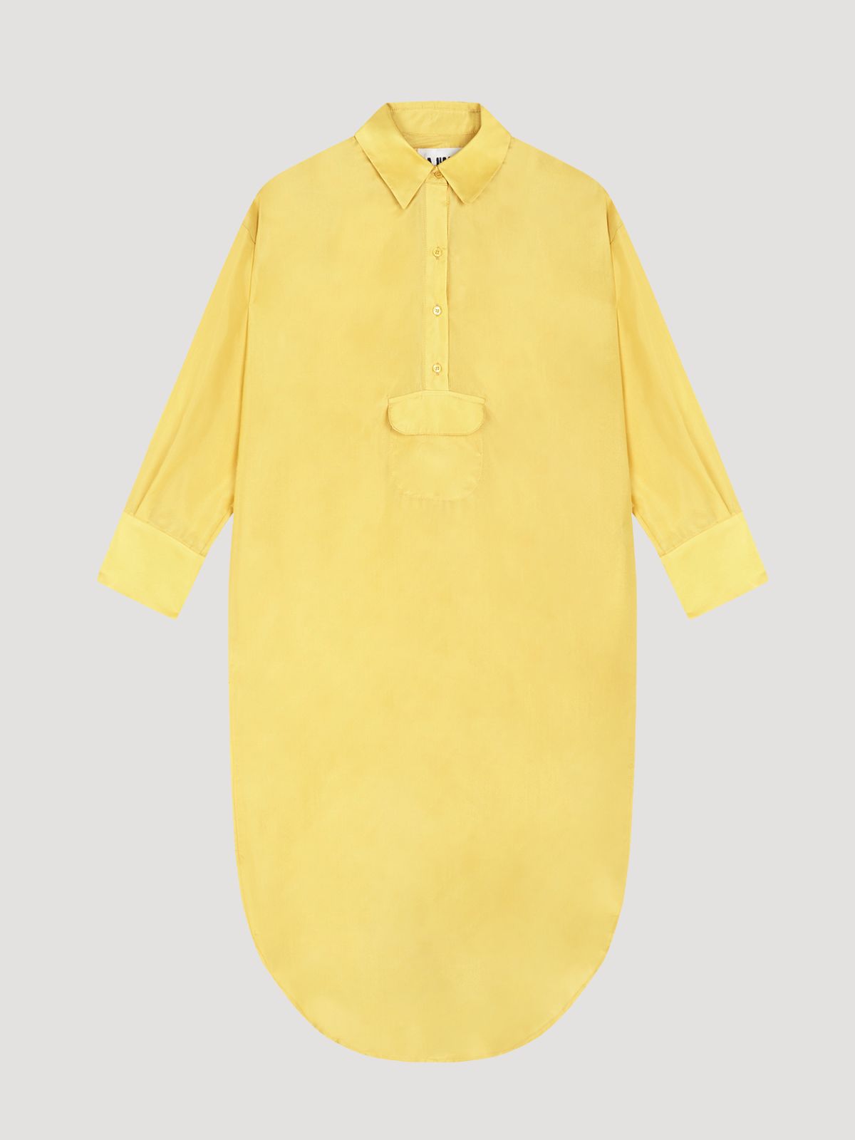 Vespa Silk Kaftan Mustard