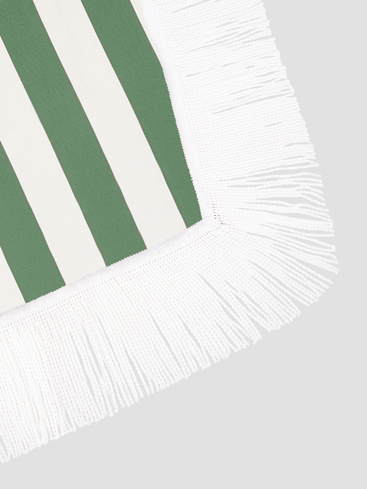 Fringed Parasol Tablecloth Green