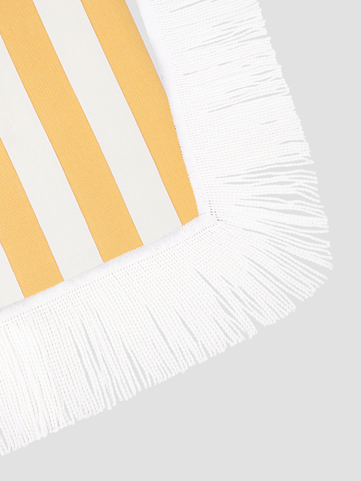 Fringed Parasol Tablecloth Yellow