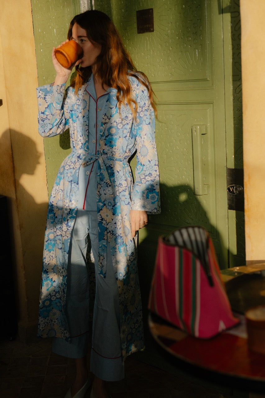 Índigo Housecoat