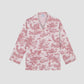 Long sleeve shirt of our Jouy Pajama Red 01.