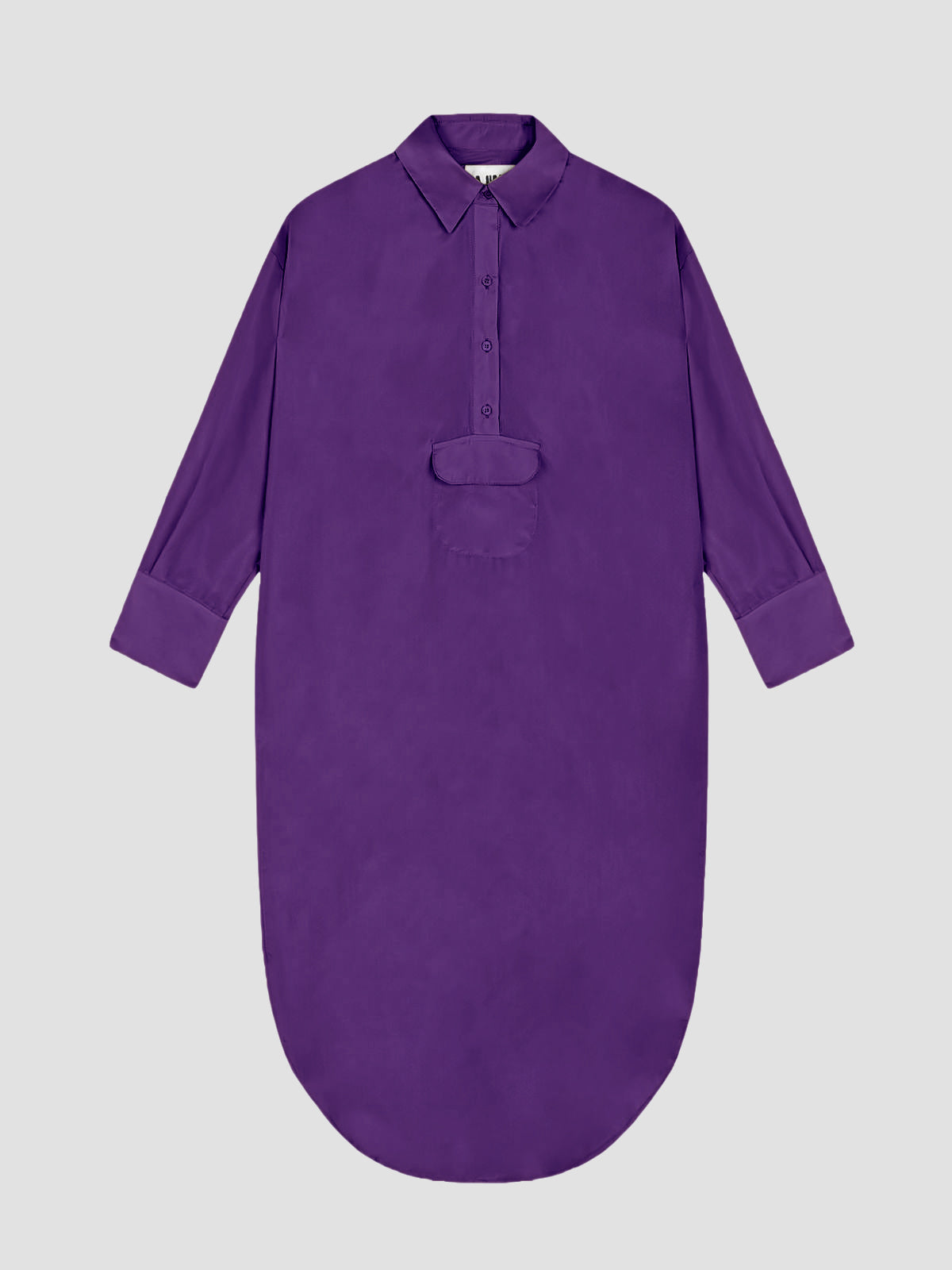Vespa Silk Kaftan Purple