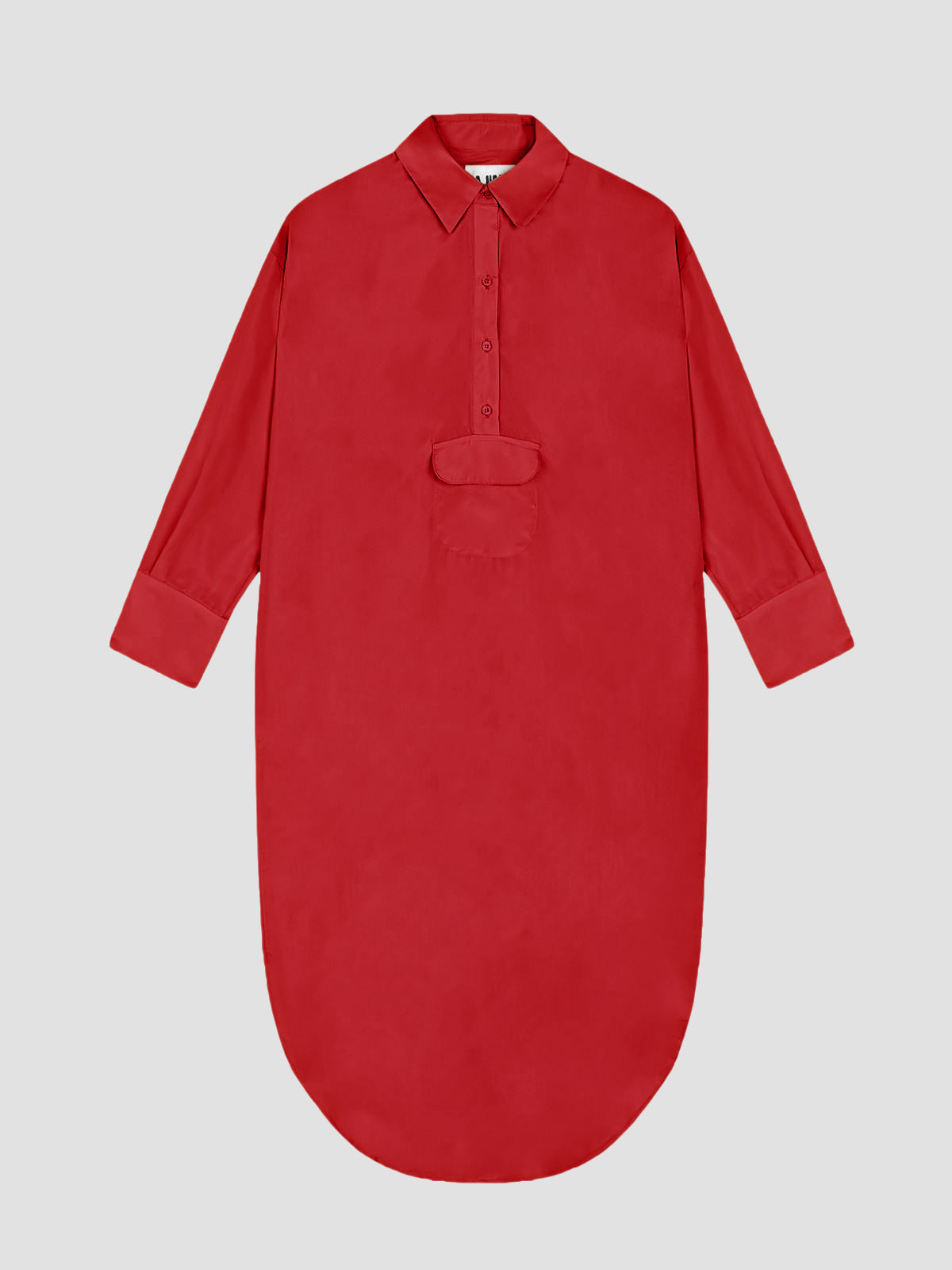 Vespa Silk Kaftan Red
