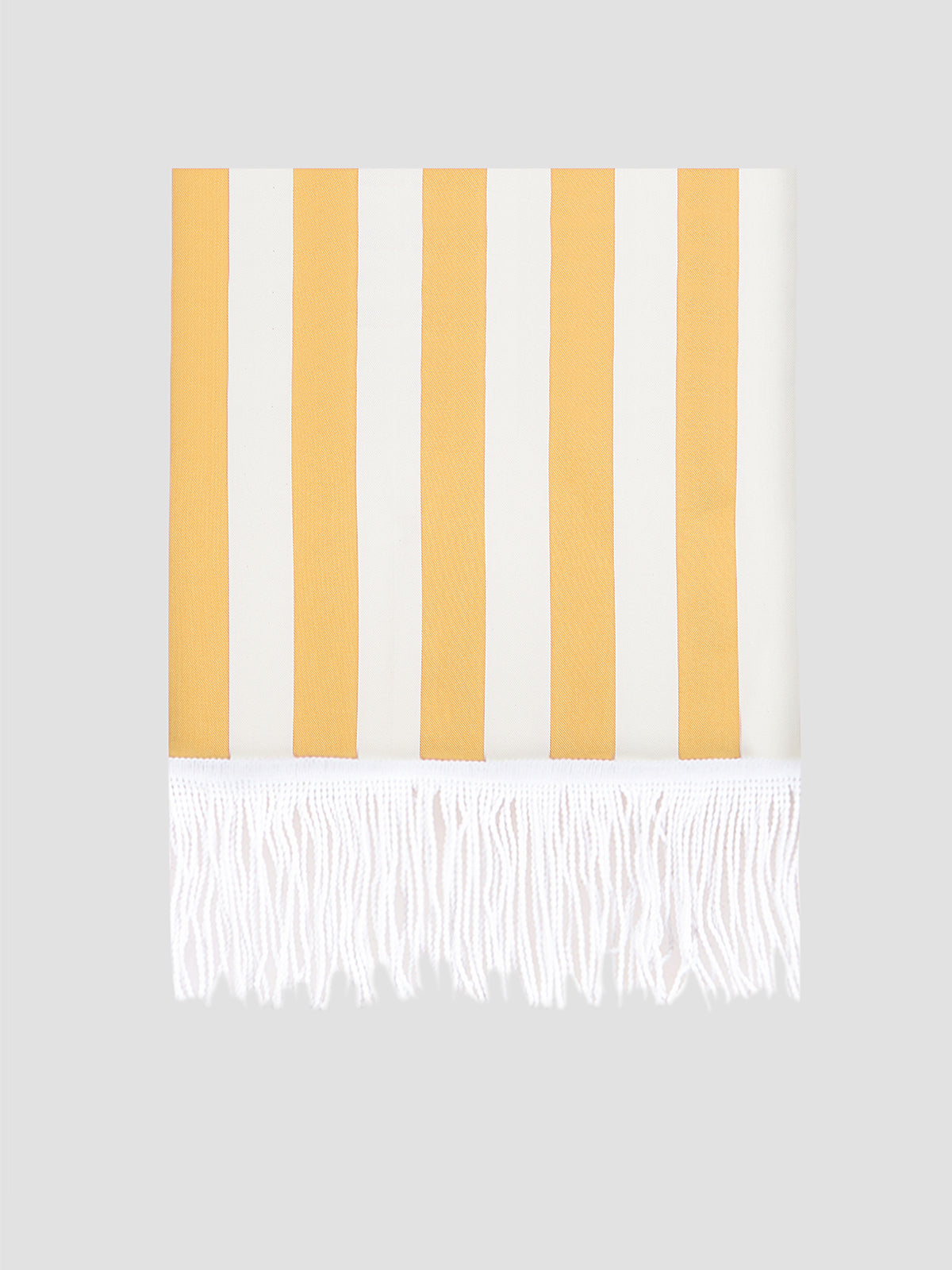 Fringed Parasol Tablecloth Yellow