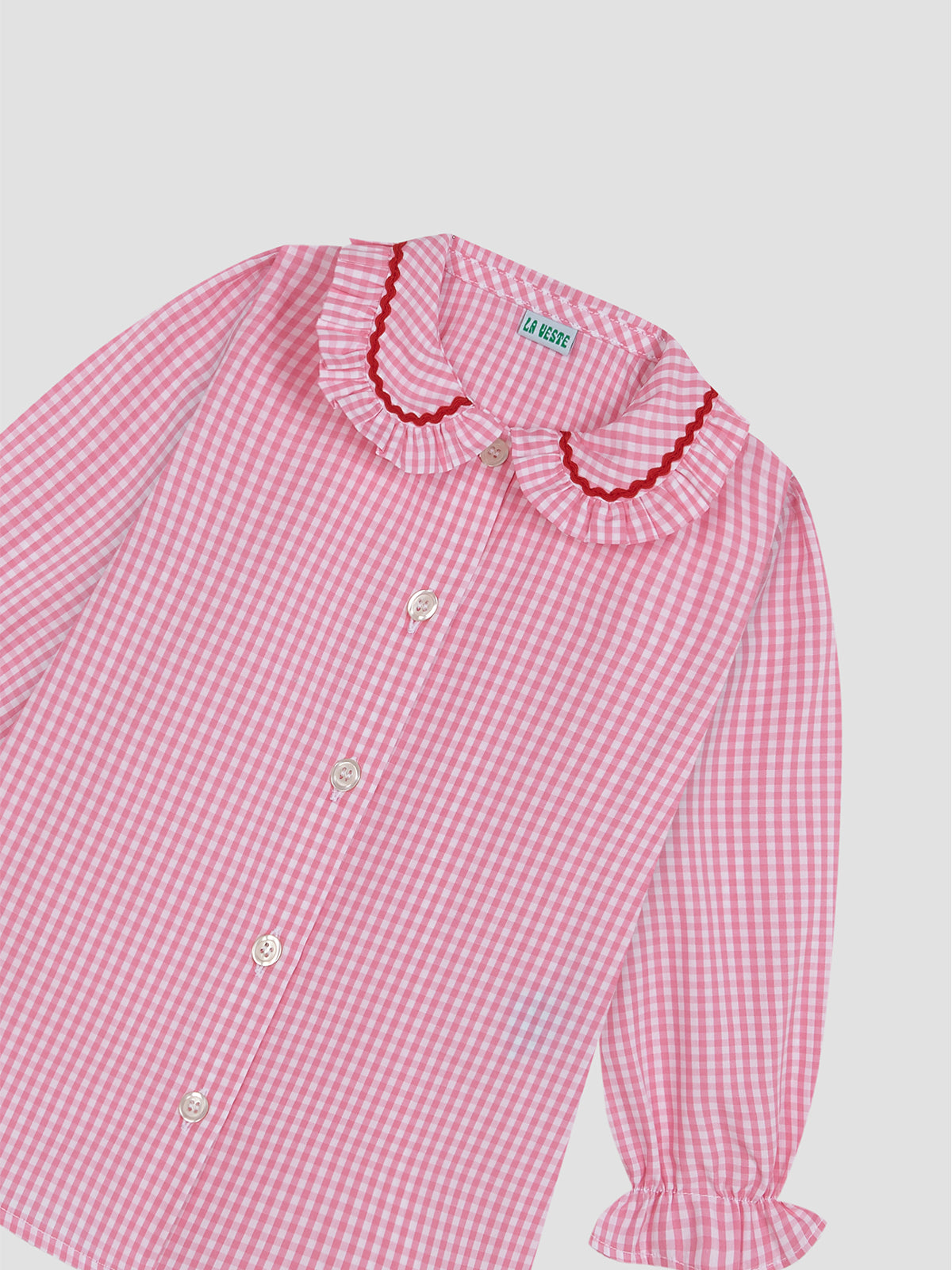 Mini School Shirt Pink