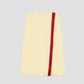 Pareo Skirt 03 is a pareo skirt made of yellow towel fabric with a matching red band. 