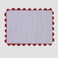 Placemat Vertical Stripe Blue