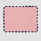 Placemat Vertical Stripe Red