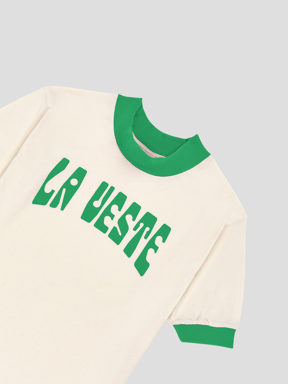 Ringer Tee Shirt Green – La Veste