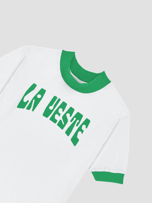 Ringer Tee Shirt Green