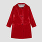 red señorita coat long