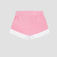 wild summer shorts in pink cotton