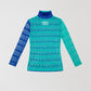 Lacy Turtleneck T-Shirt 02